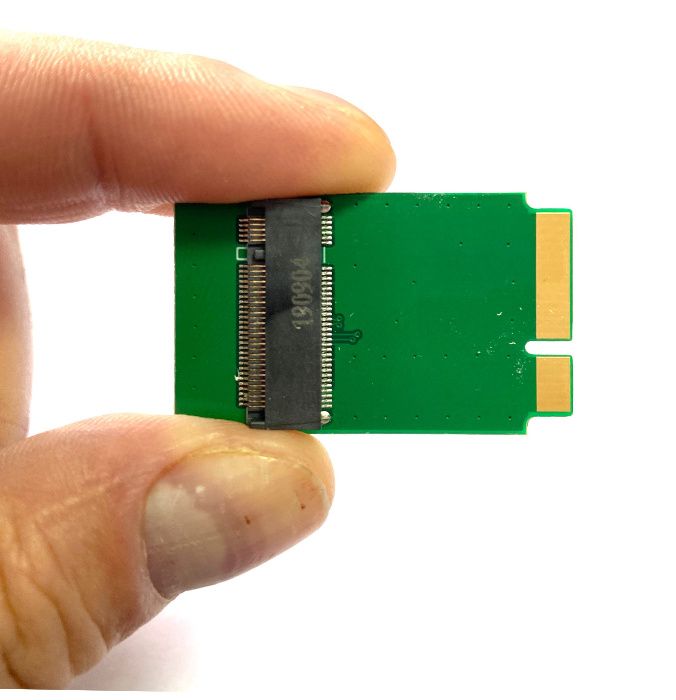 Адаптер переходник M.2 NGFF SSD 18+7 pin Apple SSD MacBook Air 2012