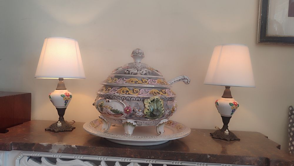 Vintage Lamp Pair431395834336399365