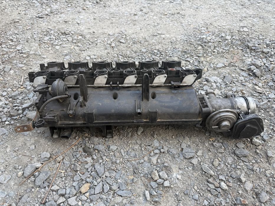 Kolektor ssacy z przepustnica m57 BMW x5 e70 3.0d