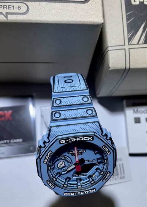 Casio G SHOCK GA 2100Mng 2aeR. Nowy. Jak namalowany