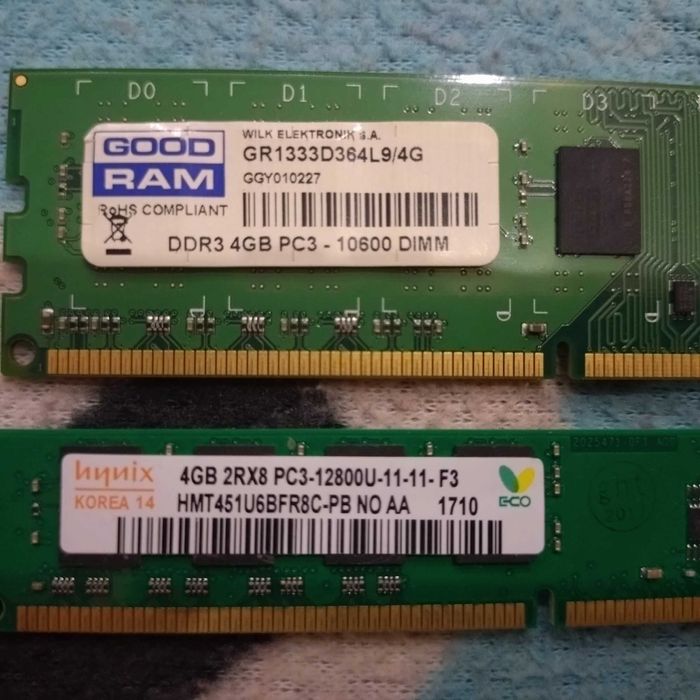 ОЗУ GoodRam/ Hynix ddr3 4GB PC3