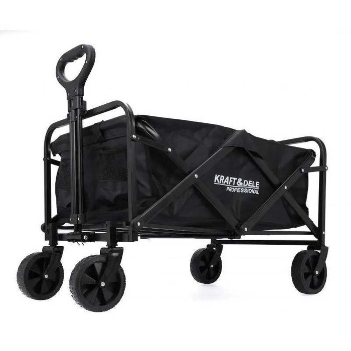 Садовий складний візок на колесах KD3087 90 л. Садовий візок