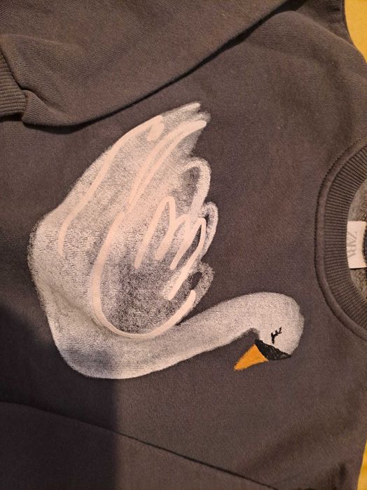 Komplet bluza leginsy r.104