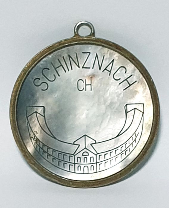Raro Token/pendente "Madeira 1982 Spiel ohne Grenzen" Madrepérola