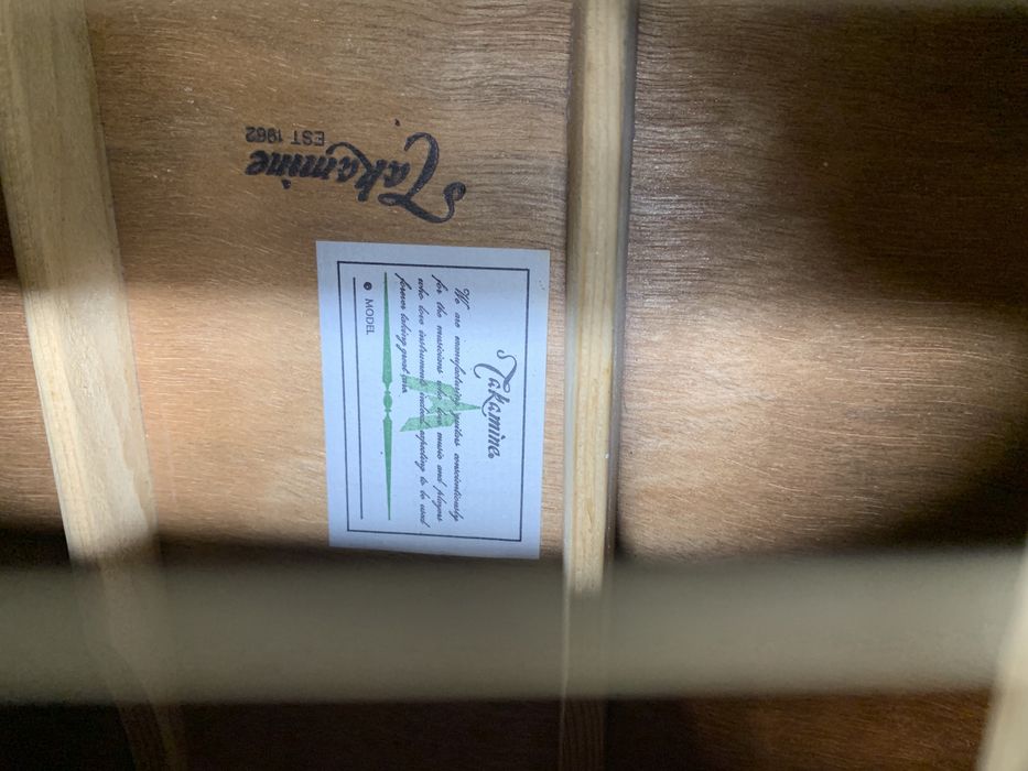 Акустична гітара Takamine (80ті Japan)