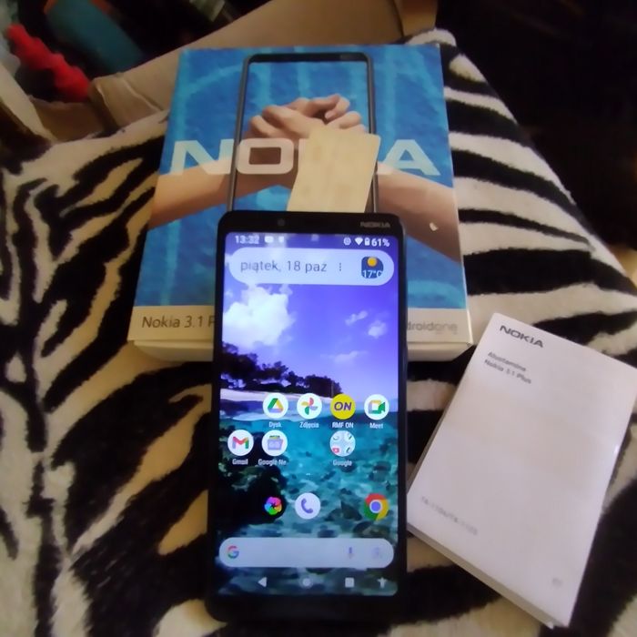 Nokia 3.1 plus  telefon