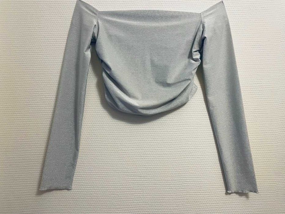 Кофтинка-топ з люрексом