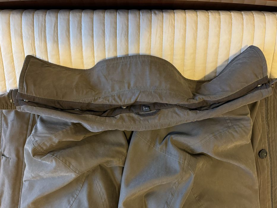 Parka c/ gola em pele, B STONE