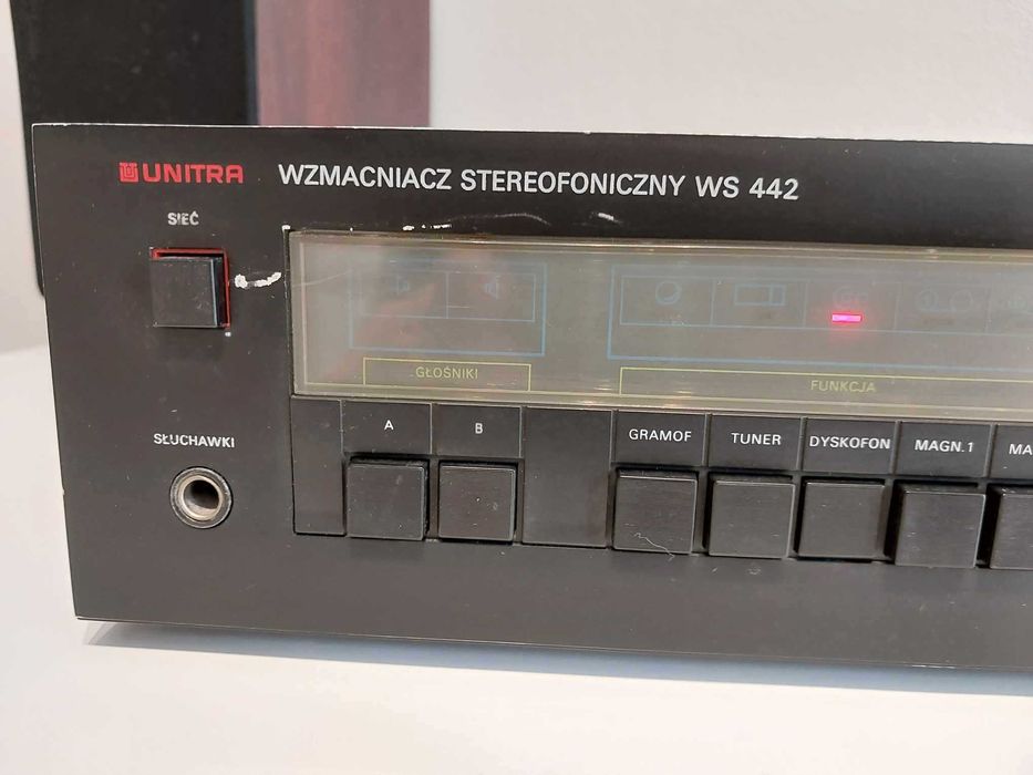 Wzmacniacz Unitra Diora WS 442 - nowy potencjometr głośności