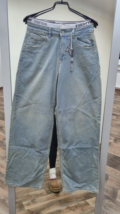 Джинси Баггі блакитні