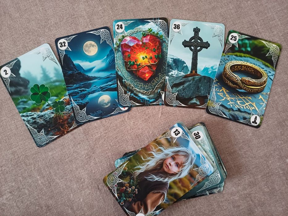 Оракул Ленорман "THE SECRETS OF ASGARD".