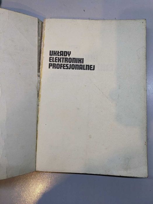 Układy elektroniki profesjonalnej Gunther Klasche Rudolf Hofer