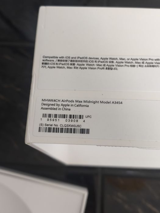 ZADBANE Apple AirPods Max 2 USB-C Midnight A3454 Używane