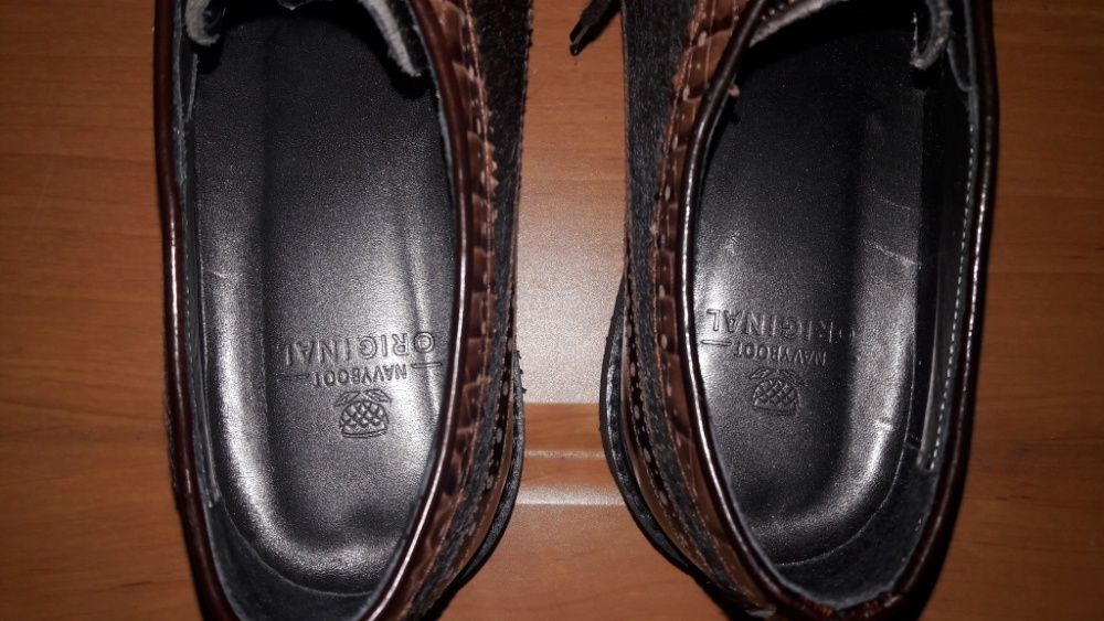 Navy Boot Original - кожанные туфли, броги, оксфорды, кроссовки