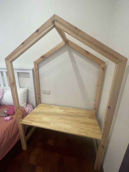 Secretaria evolutiva ajustavel madeira