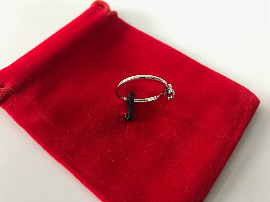 Anel Disney Minnie Mouse Pandora em Prata de Lei 925 Novo!