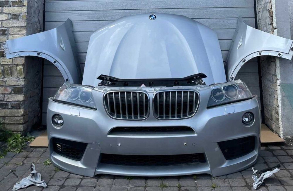 BMW X3 F25 бампер передний разбор деталь запчасть бмв ф25 х3 деталь