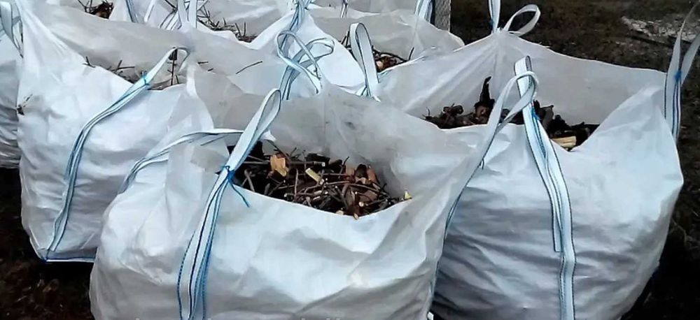 Дрова твердые Дробленная Акация,берест ветка в мешках / Насыпью /Бегах