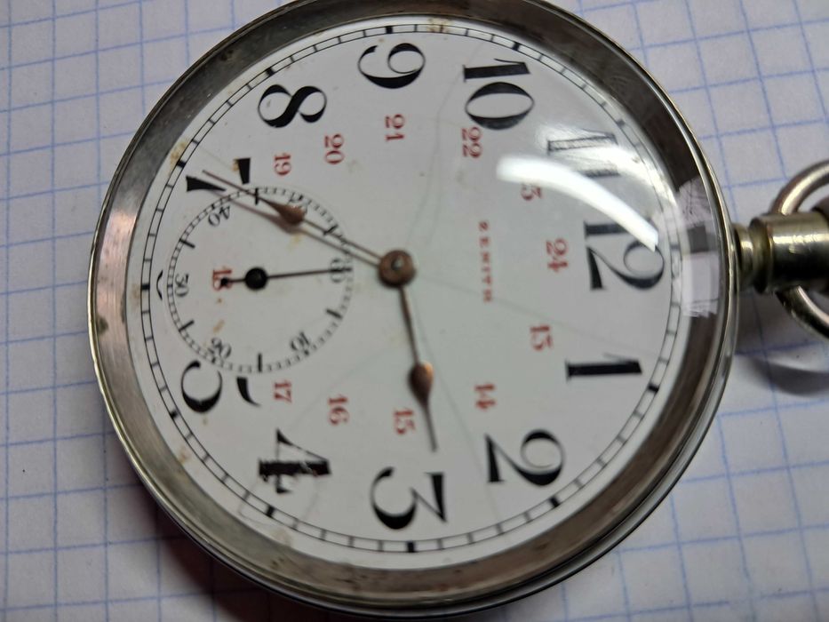 Zegarek ZENITH wojskowy,chodzi,piekny stan