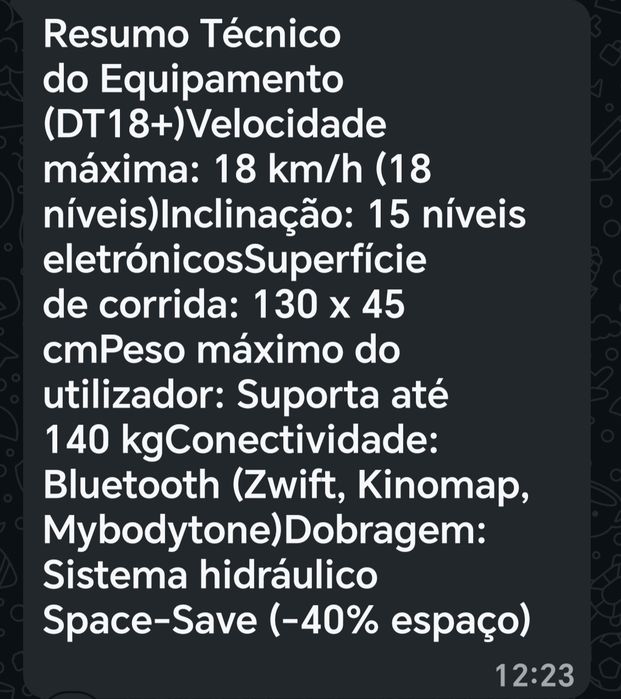 passadeira como nova