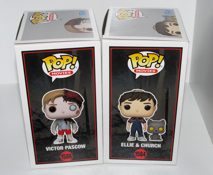 Pet Sematary Ellie & Church + Victor Pascow Funko Pop!
