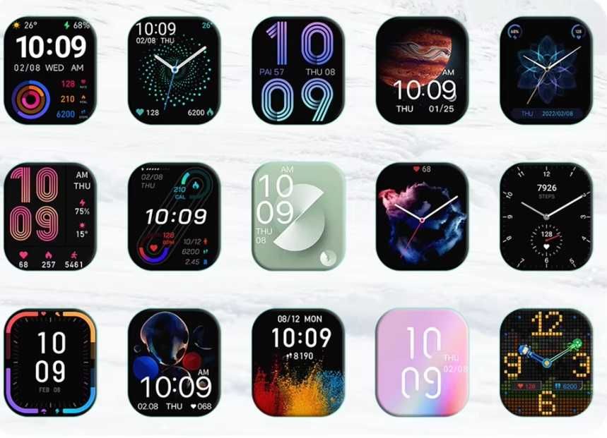 Zegarek SMARTWATCH Męski Rozmowy Ciśnienie POLSKIE MENU IP67 300mAh