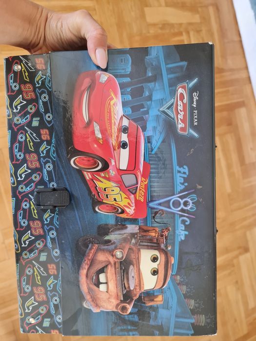 Teczką, Zygzak, McQueen, dla dzieci, duża