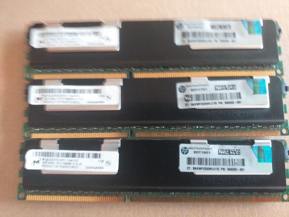 Pamięć RAM DDR3 3x4 Gb.