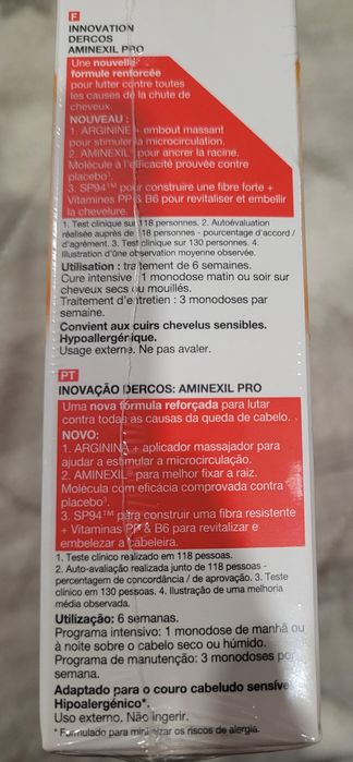 Ampolas Vichy tratamento antiqueda de cabelo Mulher NOVO