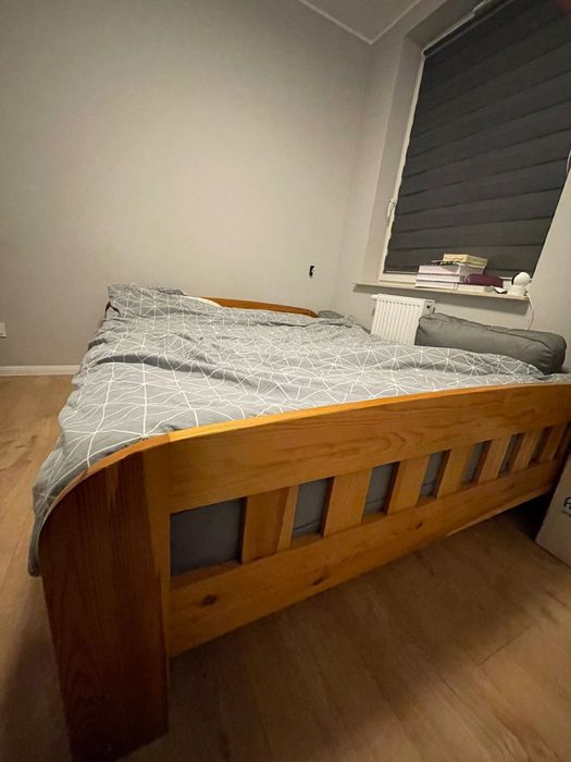 Łóżko drewniane 160x200 cm