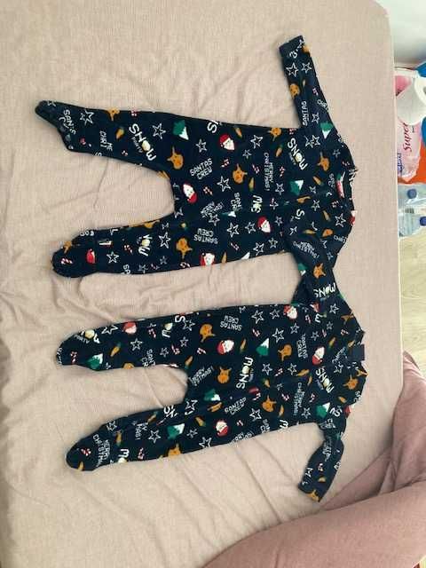 2 pijamas Natal 9/12 meses