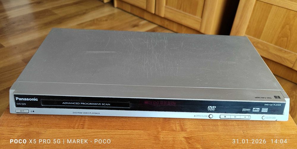Odtwarzacz Video Panasonic DVD-S29