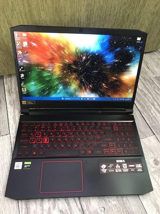 Acer Nitro 5, 32Gb RAM/Core і7/RTX 1650TI/144Hz FullHD/2ШТ SSD M2