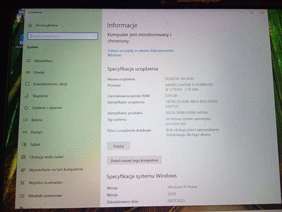 Laptop DELL Latitude E6540