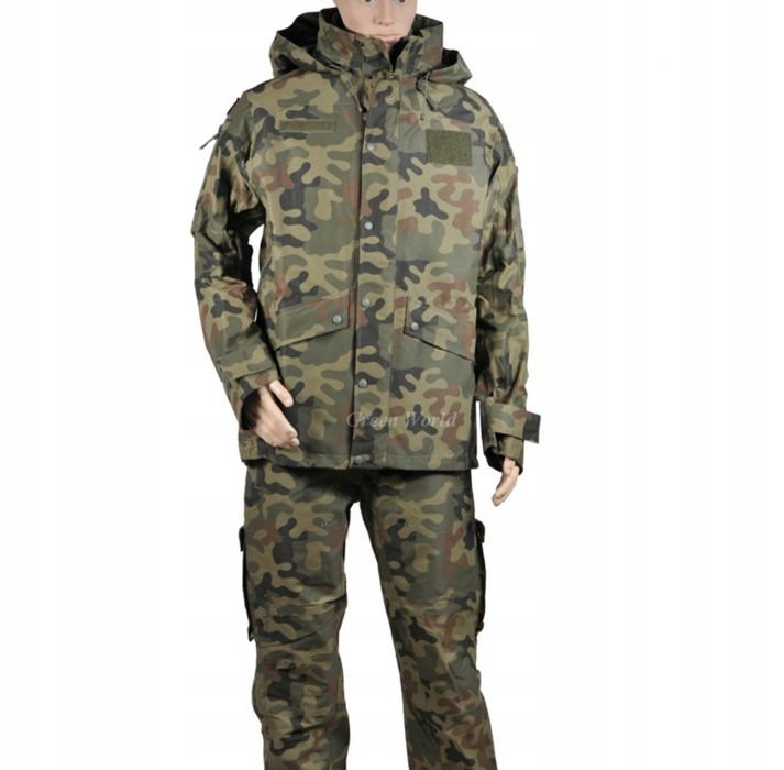 Ubranie ochronne Gore-Tex 128Z rozmiar S/R kurtka spodnie podpinka