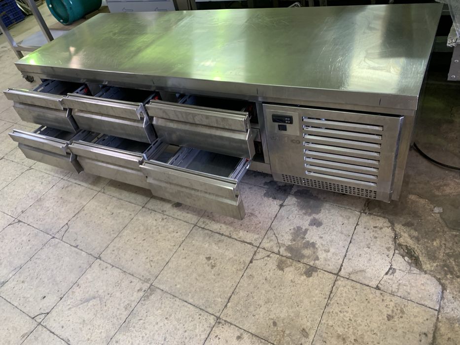 Bancada frigorifica inox de gavetas