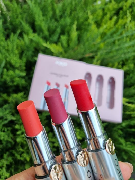 Набір бальзамів Kiko Milano coloured balm 03 06 09