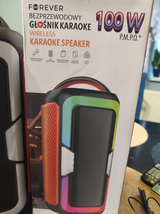 Głośnik karaoke bezprzewodowy