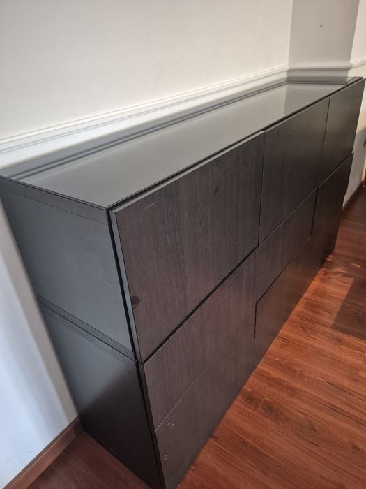 Conjunto mesa + aparador buffet
