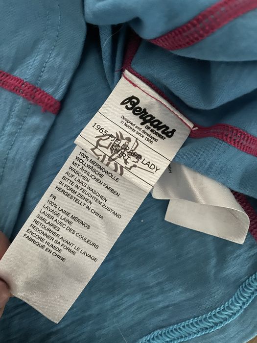 Bluza termiczna Bergans roz S merino odzież termiczna