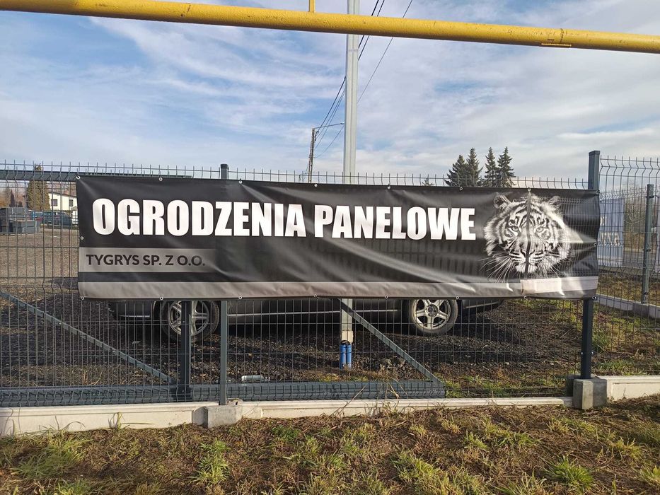 Kompletne Ogrodzenie Panelowe 123cm Fi4