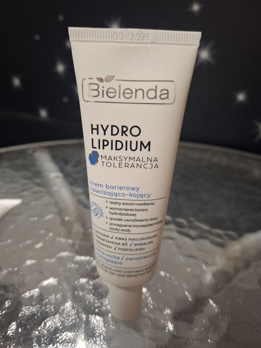 Bielenda hydro lipidium krem barierowy nawilżająco kojący do twarzy,  nowy