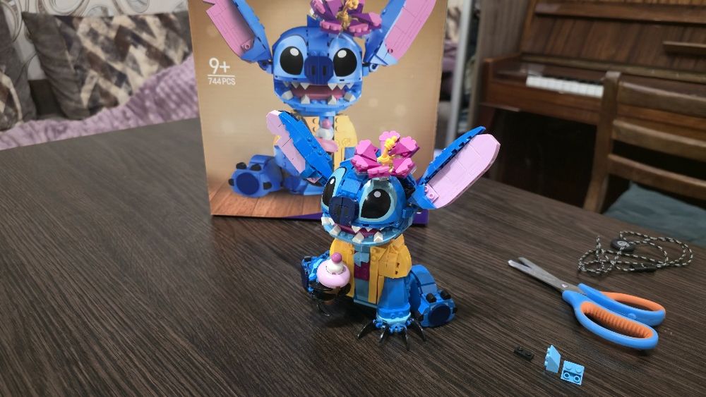 Подарунковий конструктор Stitch кумедна фігурка, яку хочеться зібрати