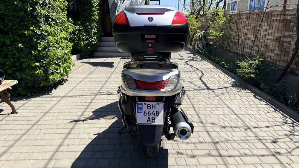 Yamaha Majesty 400 (2007) — Реальний пробіг, "чесний" опис та оригінальний кофр