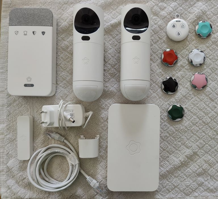 Kit Alarme Verisure completo com sensores e câmaras