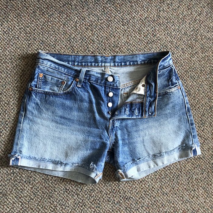 Джинсовые шорты levi”s