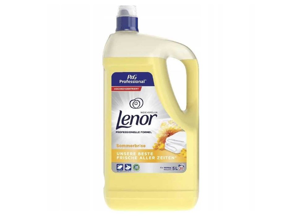 Lenor Summer Breeze Professional Skoncentrowany Płyn do Płukania 5L (200 Prań)