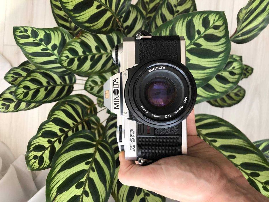 Фотокамера Minolta X-370 з Обєктивом Minolta MD 50mm f/2