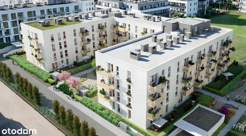 3-pokojowe mieszkanie 54m2 + balkon Bezpośrednio