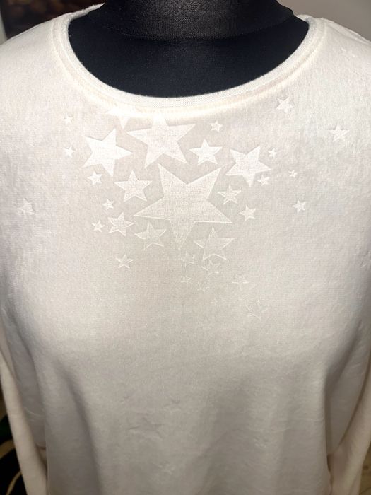 Primark kremowa góra od piżamki M